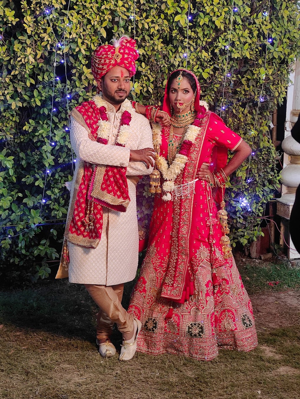 A cherished marriage ceremony moment